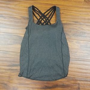 EUC Lululemon Wild tank w/ built in bra